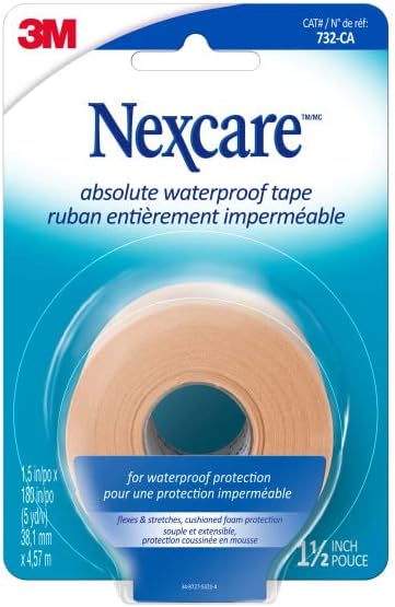 NEXCARE TAPE ABSOLUTE WATERPROOF 732-A 1.5"X180"