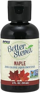 NOW    BetterStevia Liquid Extract (Maple) 60mL