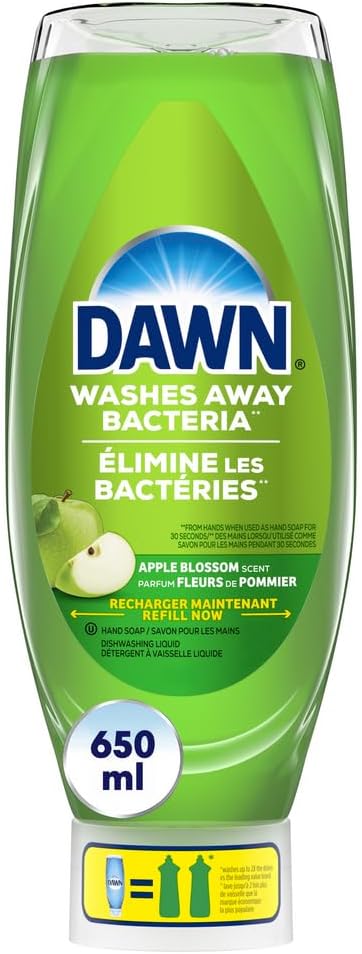 DAWN ULTRA EZ SQUEEZE APPLE BLOSSOM 650ML pack of 8