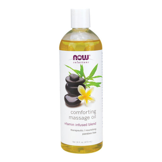 NOW    Comforting Massage Oil 473mL