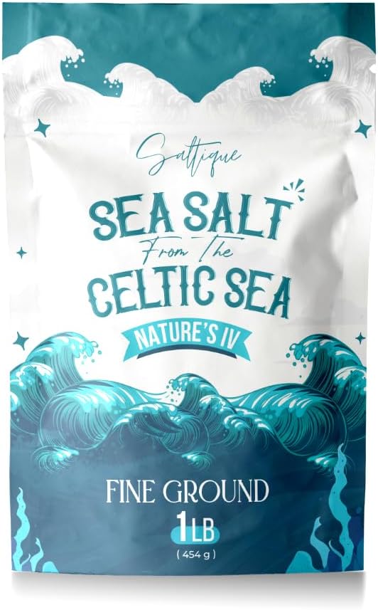 Saltique   French Celtic - Fine Sea Salt 1lb 454g