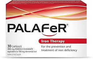 PALAFER Ferrous Fumarate 30 Capsules