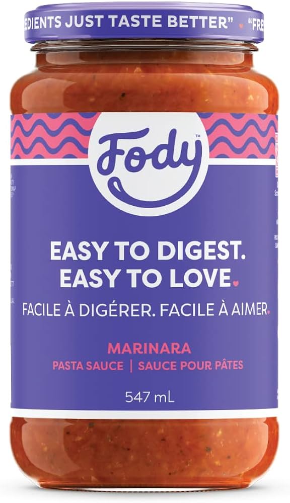 Fody Foods   Pasta Sauce   Premium Marinara Pasta Sauce547ML