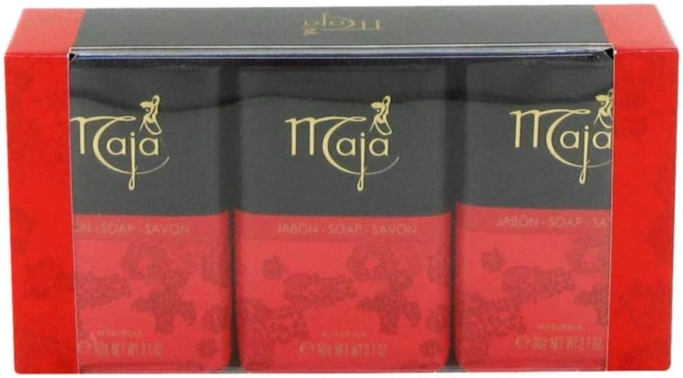 Maja Soap (3 pack) By Myrurgia 3.1 oz Soap