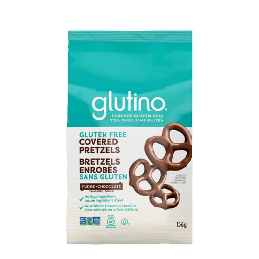 Glutino   Gluten Free Pretzels   Chocolate Coated Pretzels156G