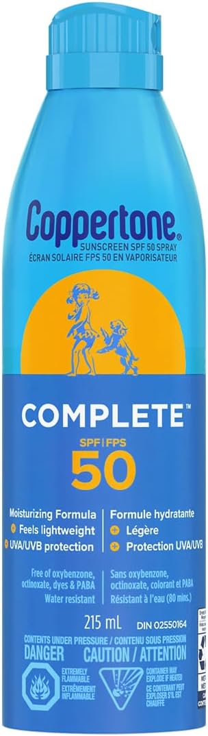 COPPERTONE SUNSCREEN SPF50 COMPLETE SP 156G SPRAY