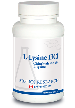 L-Lysine HCl 500 mg   100 capsules