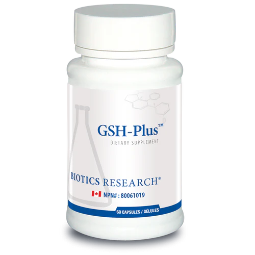 BIOTICS - GSH-Plus (Glutathione) - 60 Capsules