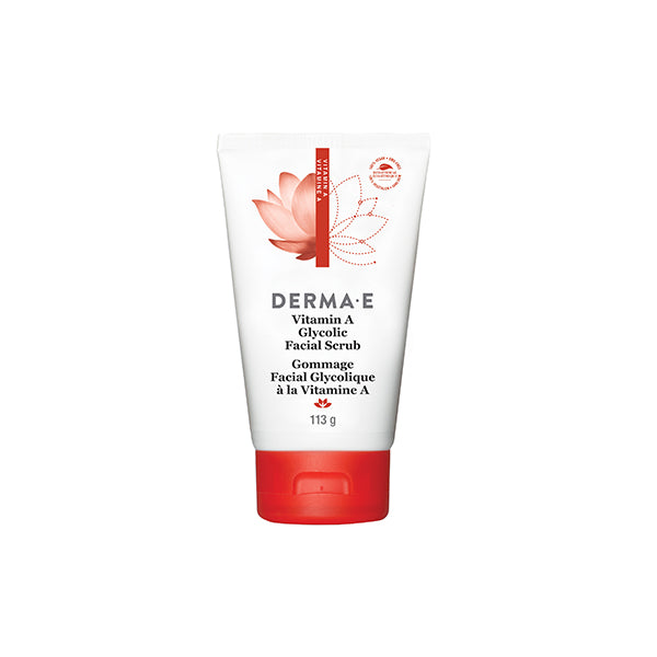 DERMA E    First Signs of Aging    DERMA E    First Signs of Aging    Refining Vit A Glycolic Scrub 113g