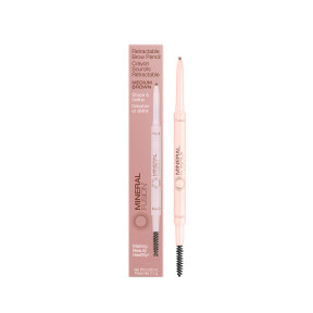 Mineral Fusion Natural Brands   Retractable Brow Pencil Md Brn 0.09g