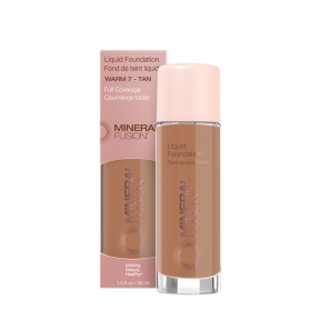 Mineral Fusion Natural Brands   Liquid Foundation Warm 7 30ml