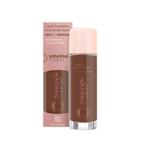 Mineral Fusion Natural Brands   Liquid Foundation Deep 7 30ml