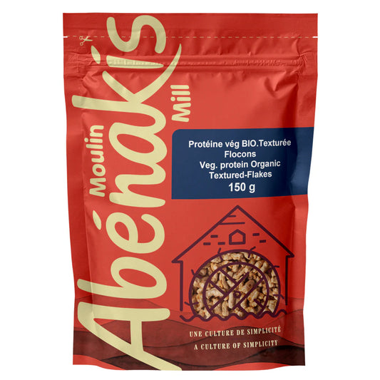 Abernaki Mill - NEW BRAND!   Granulate Textured Vege. Protein   150 g