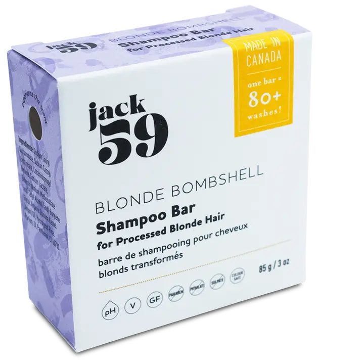 Jack59 - BLONDE BOMBSHELL Shampoo Bar for blonde hair
