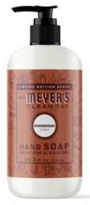 Mrs. Meyer's Clean Day   Hand Soap Gingerbread 370ml