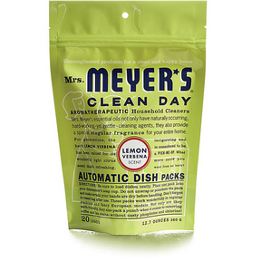 Mrs. Meyer's Clean Day   Auto Dish Cleaner   Automatic Dishwasher Tablets Lemon Verbena 20 Count20CT