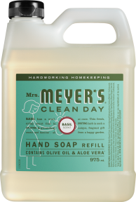 Mrs. Meyer's Clean Day   Hand Soap Refill - Basil 975ml