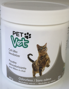 PetVet   Cat litter Deodorizer odourless 500g