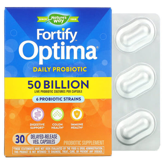 Nature's Way - Fortify® Optima Digestive 50 Billion - 30 Veg Caps