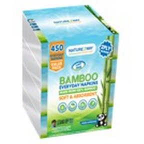 NatureZway   Napkins - Wht 2ply 8 x 450ct