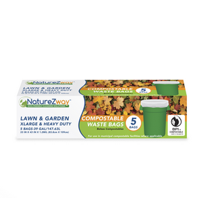 NatureZway   Waste Bags - X-LG 39 Gal 12 x 5ct