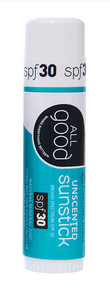 All Good-SPF 30 Unscented Sunstick
