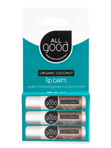 All Good-Coconut Organic Lip Balms (3pk)