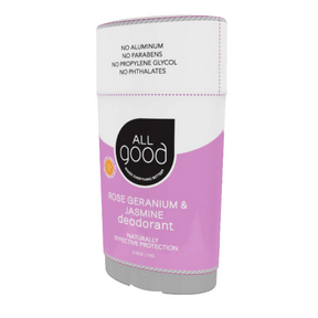 All Good   Rose Geranium & Jasmine Deodorant 72g