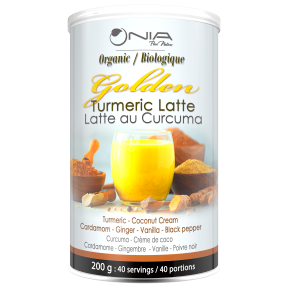 Nia Pure Nature   Org. Golden Turmeric Latte 200g
