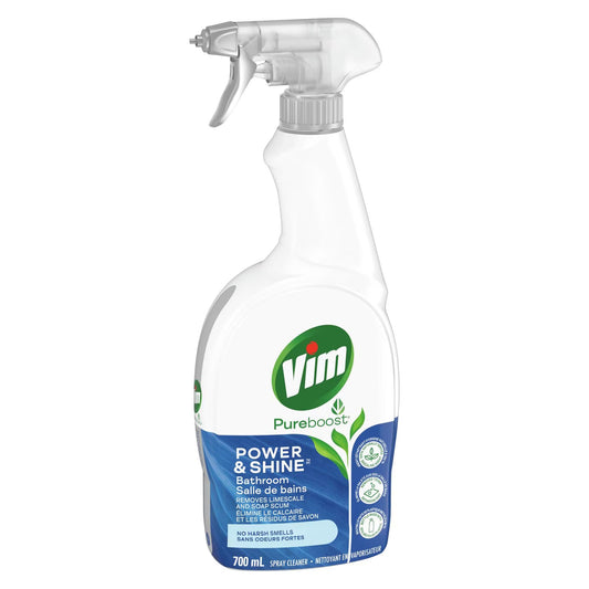 VIM POWER & SHINE CLEANER WITH BLEACH 700ML pack of 12
