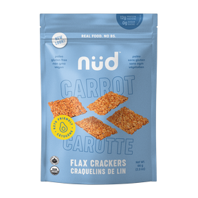 Nud Fud   Crackers   Carrot Crackers66G