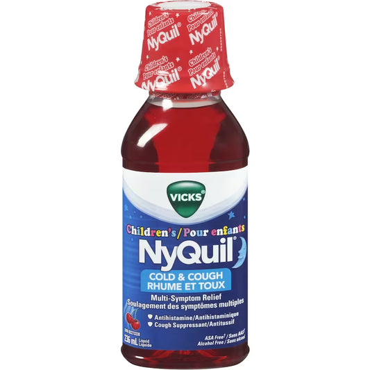 VICKS NYQUIL COLD&COUGH CHILD 2MG/15ML BERRY 236ML LIQUID
