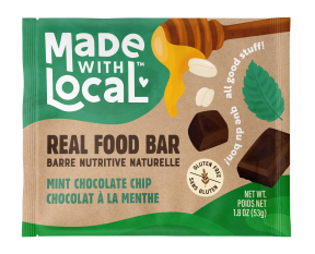 Made with Local-Real Food Bar - ChocoMintChip