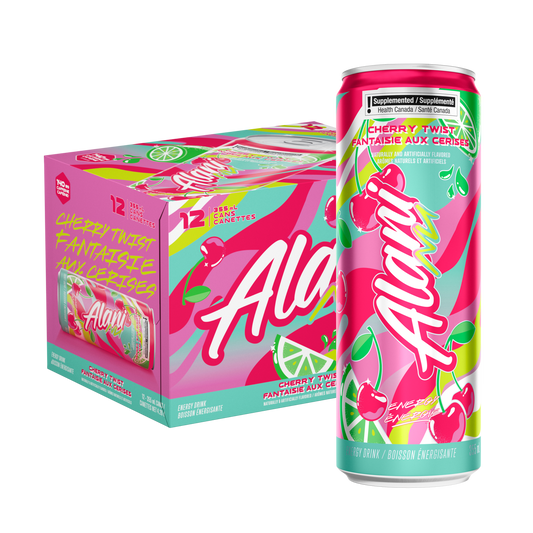 Alani Nu Energy Drink (FE) Cherry Twist 355 mL - Case of 12