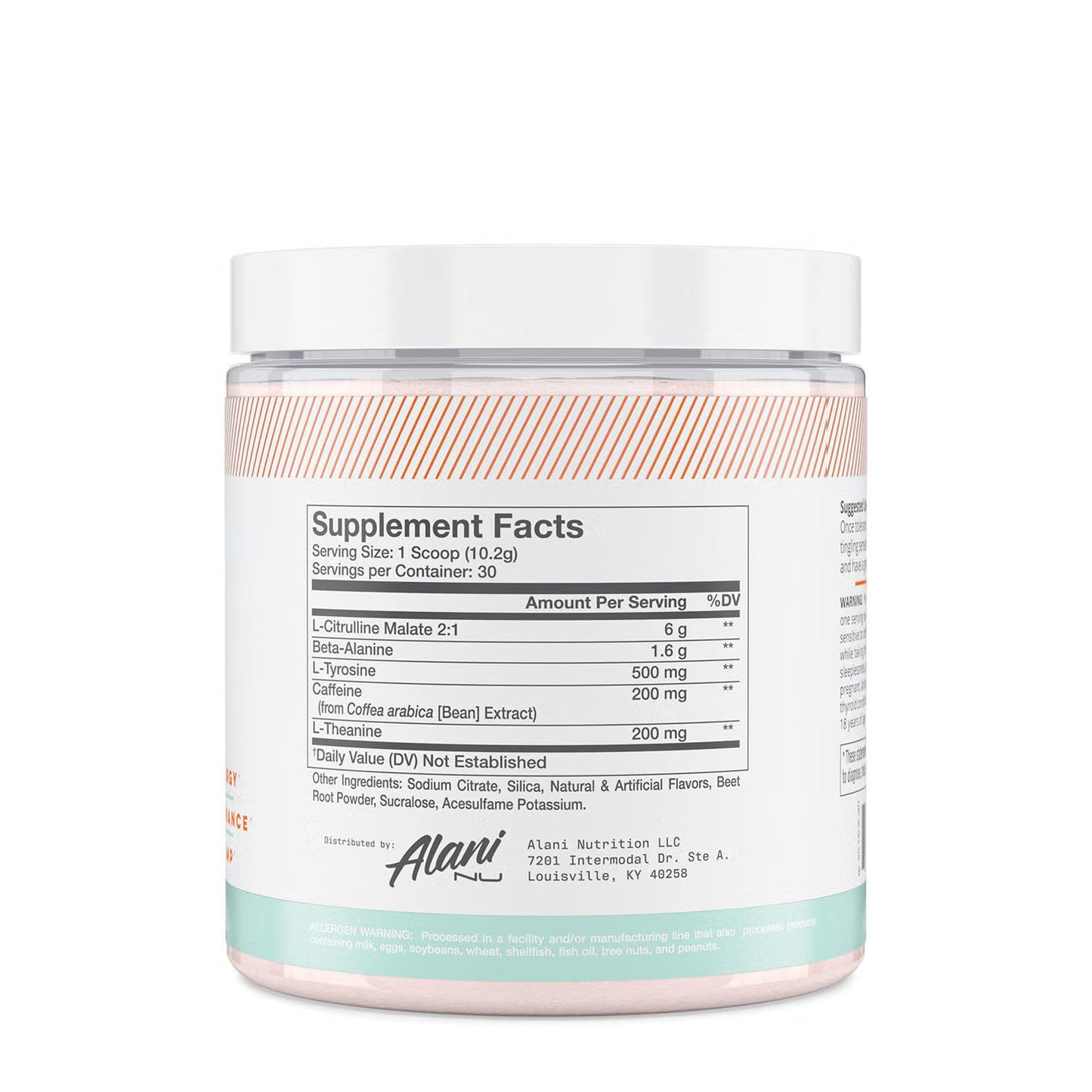 Alani Nu - Pre-workout - Hawaiian Shaved Ice 30 Servings