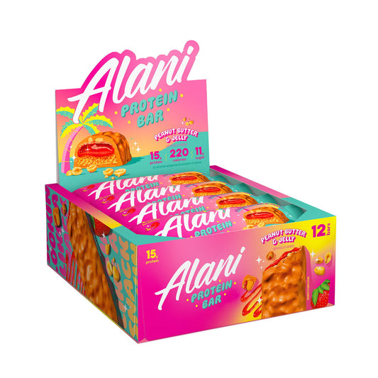 Alani Nu-Alani Protein Bar - Peanut Butter Jelly 52g x 12