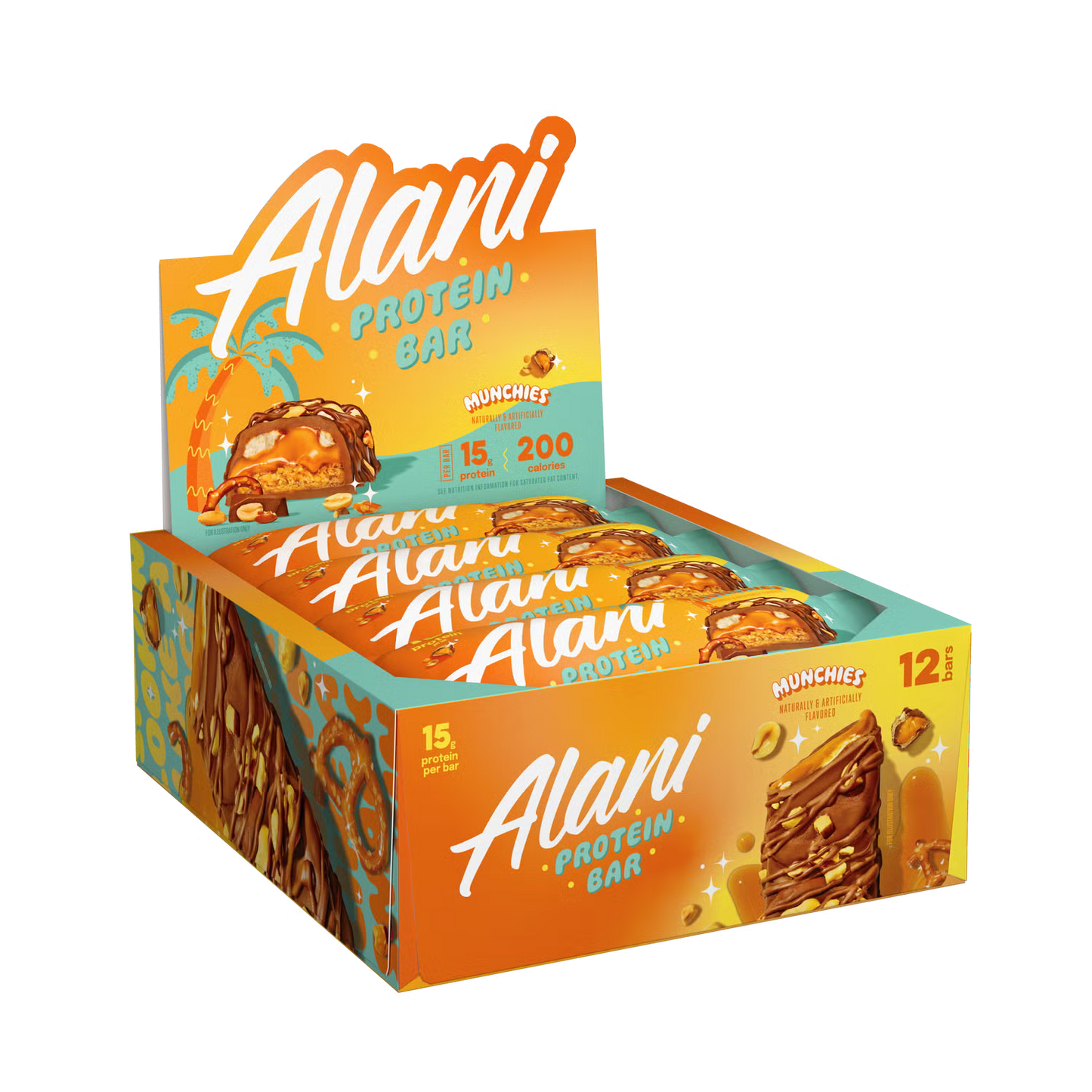 Alani Nu Protein Bar (FE) Munchies 46 g - Pack of 12