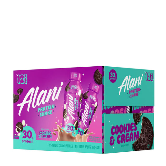 Alani Nu Protein Shake 30 GR Cookies & Cream 355 mL-Case of 12