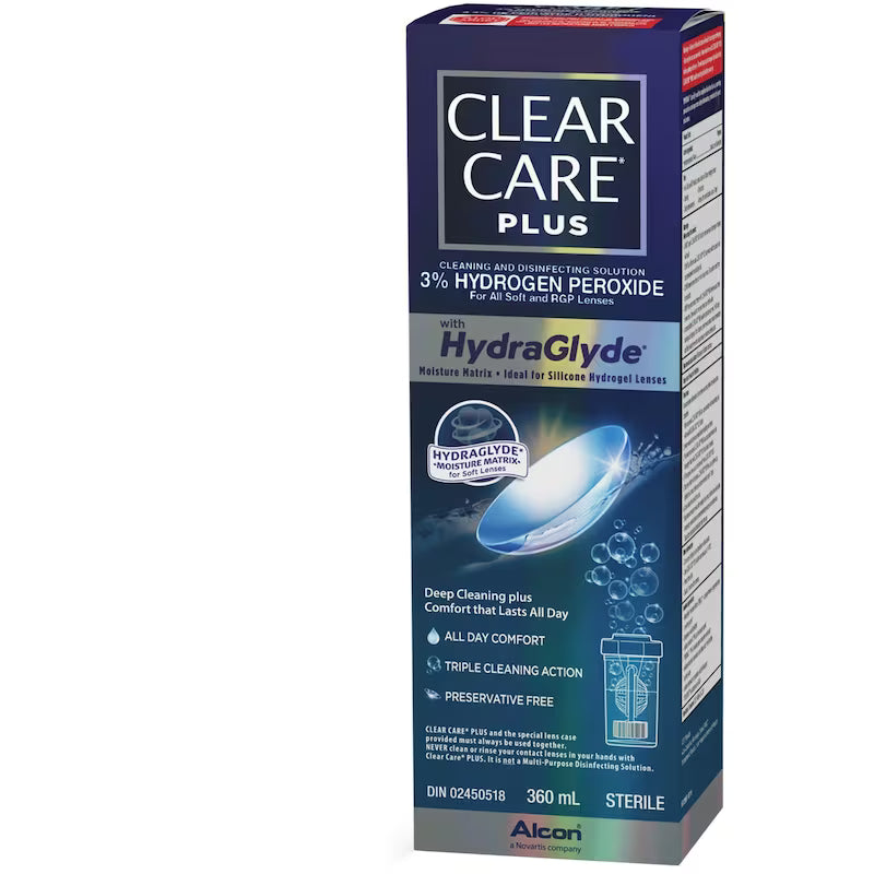 CLEAR CARE PLUS 360ML SOLUTION