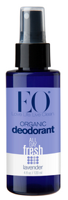 EO Products   Organic Deodorant Spray - Lavender 118ml