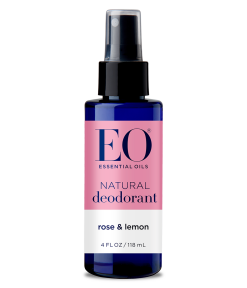 EO Products   Deodorant Spray Rose Lemon 118ml