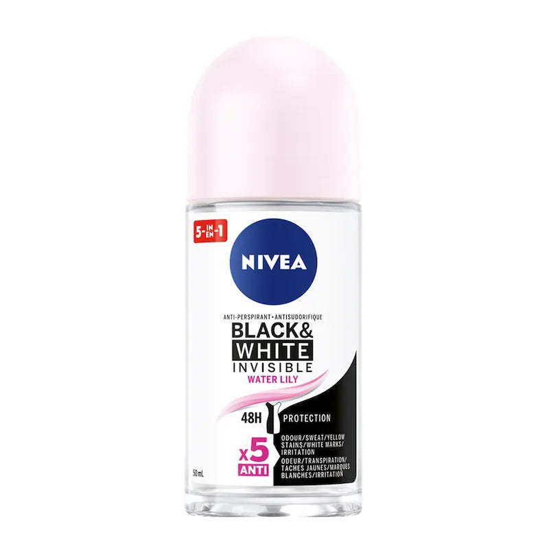 NIVEA INVISIBLE BLACK & WHITE ANTIPER ROLL-ON 50ML