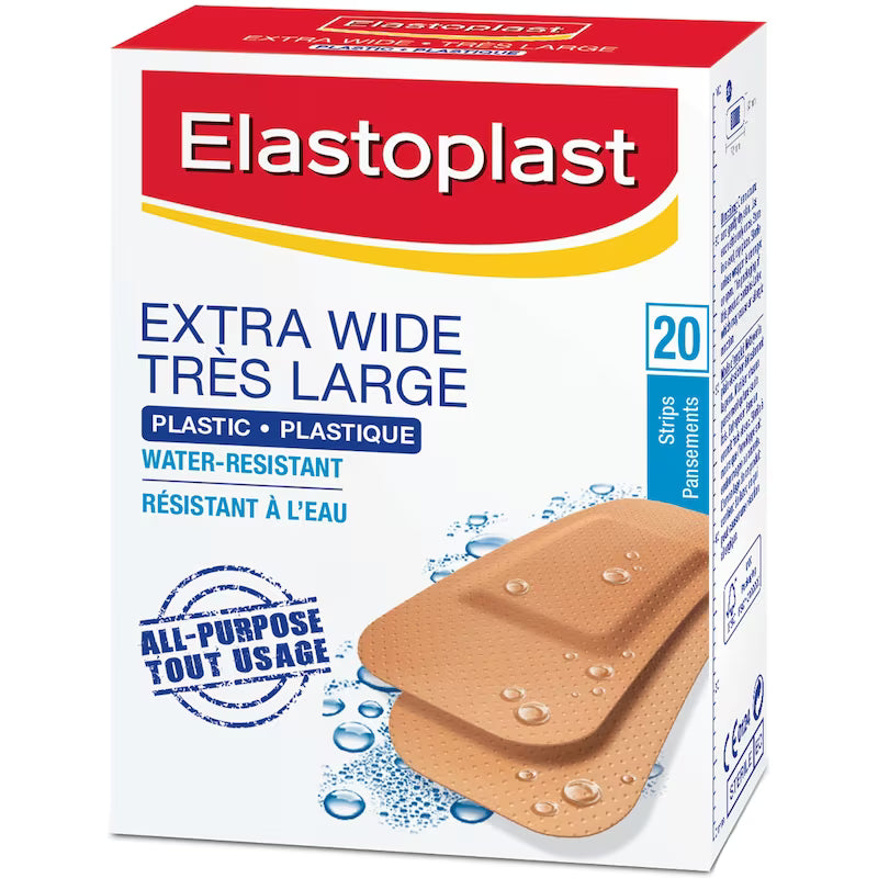 ELASTOPLAST BANDAGE PLASTIC X WIDE 20