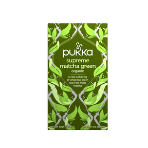Pukka Tea   Organic Supreme Matcha Green 4 x 20bg