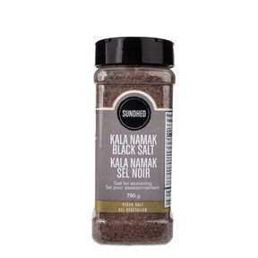 Sundhed   Kala Namak Black Salt Fine Jar 750g