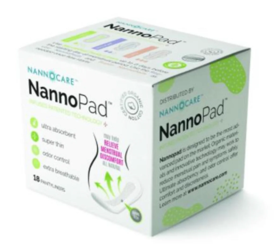 NannoPad   Natural Organic Liners 18ct