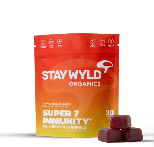 STAY WYLD ( SUPER 7 IMMUNITY + GUMMY )  30's