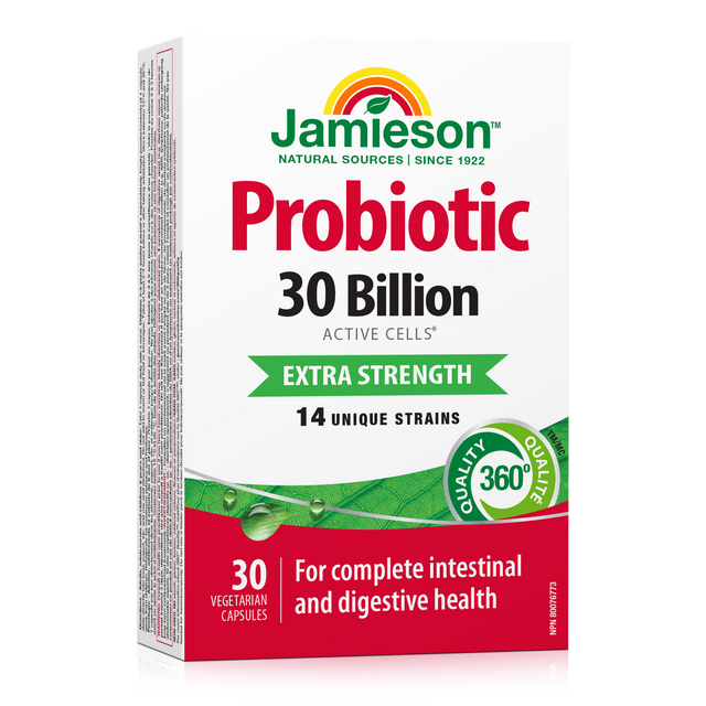 Jamieson    JMS Probiotic 30 Billion 30's    30Vegetable Capsules