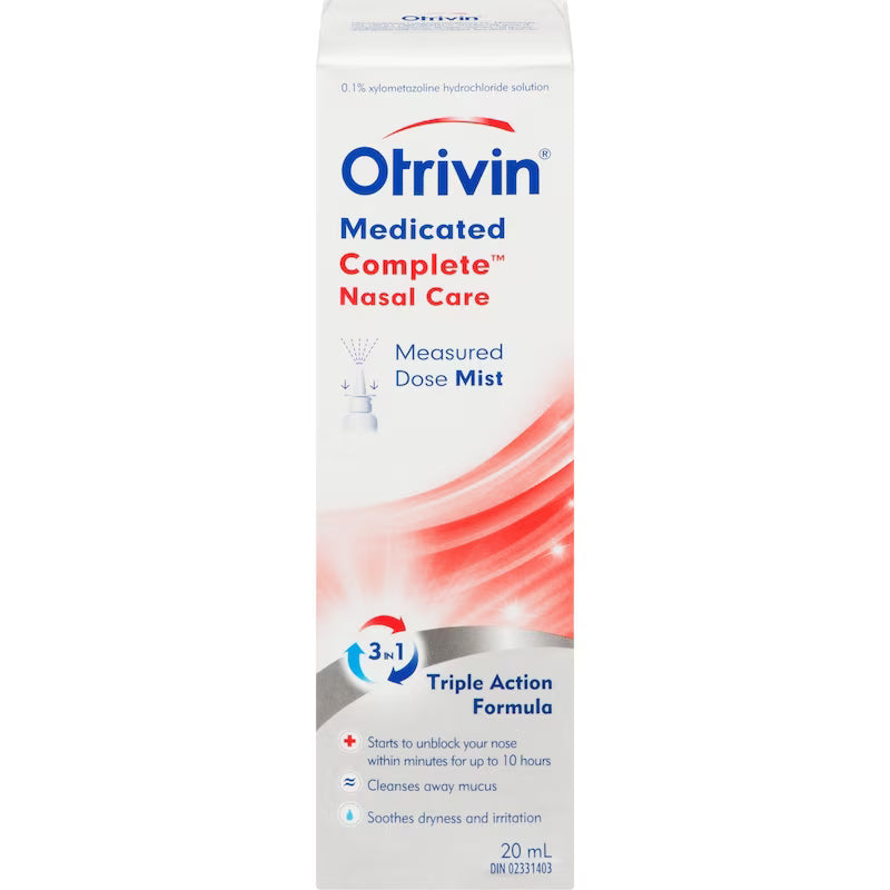 OTRIVIN COMPLET NASAL 20ML SPRAY