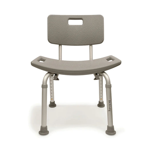 BIOS LIVING BATH & SHOWER BENCH W/BACKREST